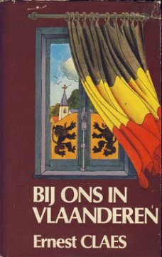 ERNEST CLAES**BIJ ONS IN VLAANDEREN**RODE TEXTUUR LINNEN BOE