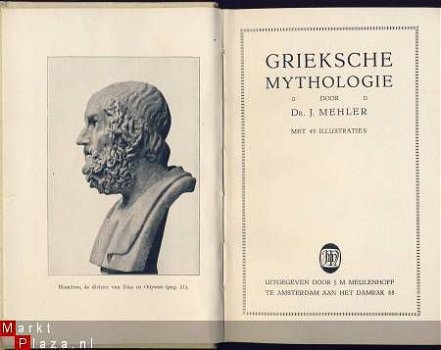 DR. J. MEHLER**GRIEKSCHE MYTHOLOGIE**MEULENHOFF-EDITIE - 2