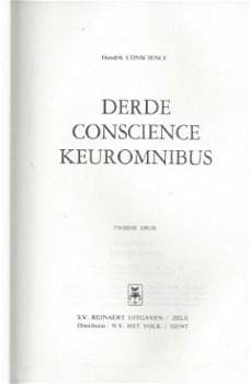 HENDRIK CONSCIENCE**DERDE CONSCIENCE KEUR OMNIBUS**REINAERT - 3