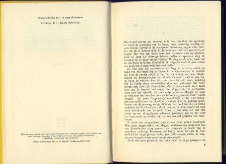 DR.A.J. CRONIN**LAURIE CARROLL**A SONG OF SIXPENCE**GELE** - 5