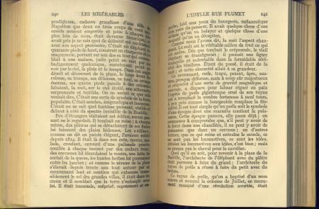 VICTOR HUGO**LES MISERABLES**TOME III **NELSON EDITEURS - 5