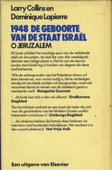 LARRY COLLINS EN DOMINIQUE LAPIERRE**GEBOORTE STAAT ISRAEL** - 2