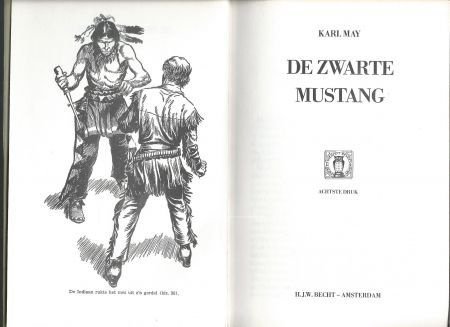 KARL MAY'S REISAVONTUREN** DE ZWARTE MUSTANG **H. J. W. BE - 2