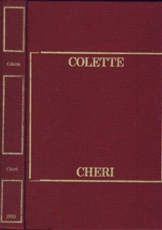 COLETTE**CHERIE**RELIURE ROUGE + TEXTURE CLAIRE DE LIN