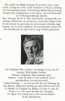 HUGO CLAUS**HET VERDRIET VAN BELGIE**DE BEZIGE BIJ*LINNEN BO - 2