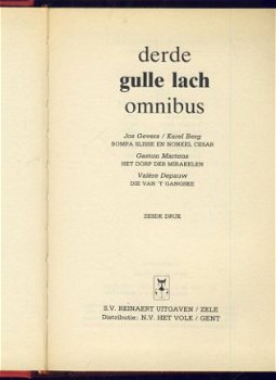 DERDE GULLE LACH OMNIBUS**GEVERS+BERG+MARTENS+DEPAUW**RODE R - 2