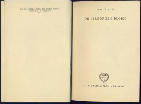 PEARL SYDENSTRIKER BUCK*DE VERBORGEN BLOEM*A.W. BRUNA & ZOON - 2