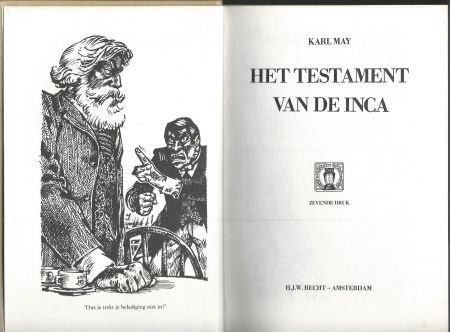 KARL MAY ' S REISAVONTUREN**HET TESTAMENT VAN DE INCA**BECHT - 2