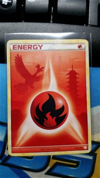 Fire Energy 116/123 HeartGold SoulSilver gebruikt - 1