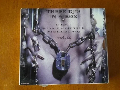 Erick E / Ronald Molendijk / Michel De Heij* ‎– Three DJ's In A Box - Vol. II - 0