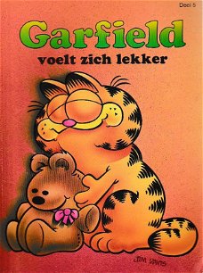 Garfield Voelt zich lekker A4 album deel 5