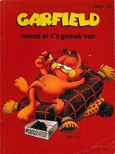 Garfield Neemt er z'n gemak van A4 album deel 16