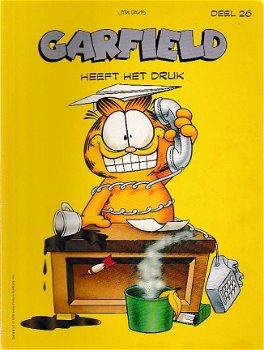 Garfield Heeft het druk A4 album deel 26 - 1
