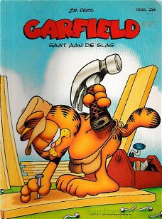 Garfield Gaat aan de slag A4 album deel 28
