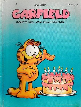 Garfield Houd wel van een feestje A4 album deel 29 - 1