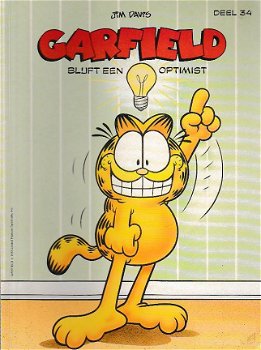 Garfield Blijft een optimist A4 album deel 34 - 1