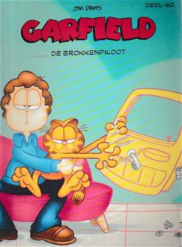 Garfield De brokkenpiloot A4 album deel 40 - 1