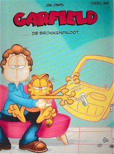 Garfield De brokkenpiloot A4 album deel 40