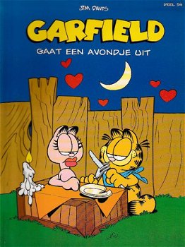 Garfield Gaat een avondje uit A4 album deel 54 - 1