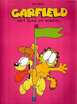 Garfield Met vlag en wimpel A4 album deel 63 - 1