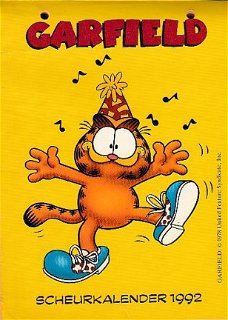 Garfield Scheurkalender 1992