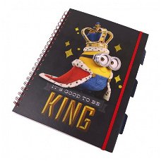 Notebook Minions It's Good To Be King bij Stichting Superwens!