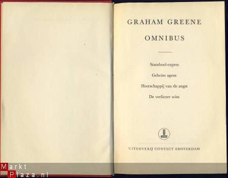 GRAHAM GREENE**OMNIBUS**ZIJN VIER WERELDKLASSIEKERS**LINNEN - 1