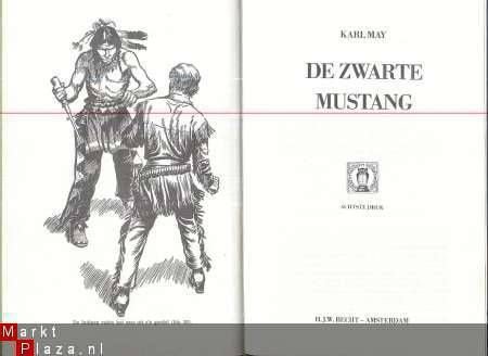 KARL MAY'S REISAVONTUREN** DE ZWARTE MUSTANG **H. J. W. BE - 3