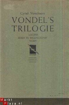 CYRIEL VERSCHAEVE*1941*VONDEL'S TRILOGIE**LUCIFER+ADAM+NOAH* - 1