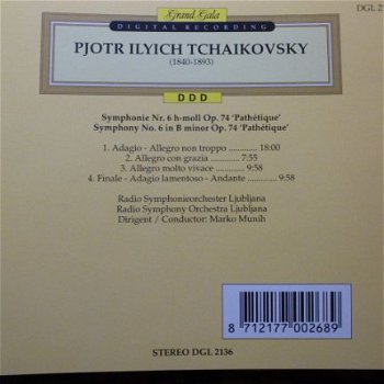 CD - Tchaikovsky - Symphonie nr.6 h-moll Pathétique - 1