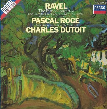 CD - Ravel - Pascal Rogé - Charles Dutoit - 1