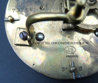 Frans pendule uurwerk =zie omschrijving =36255 - 5