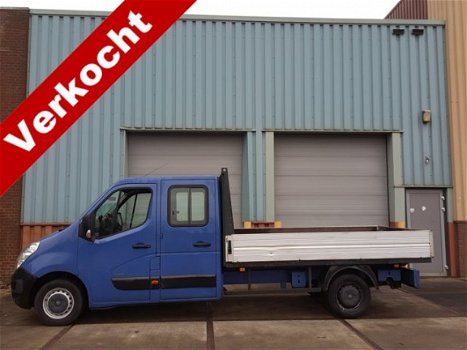 Opel Movano - 2.3 CDTI L3 DC pick up laadbak dubbelcabine EURO 5 - 1