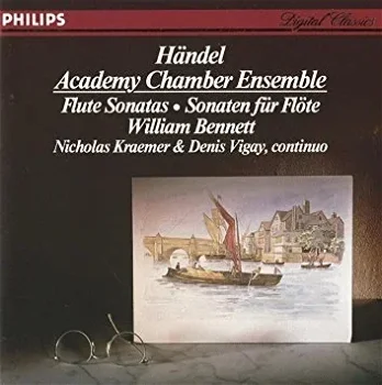 CD - Händel Flute Sonatas - William Bennet - 0