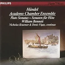 CD - Händel Flute Sonatas - William Bennet