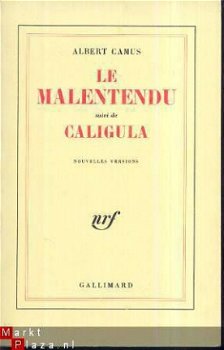 ALBERT CAMUS**LE MALENTENDU+CALIGULA**NRF GALLIMARD* - 1