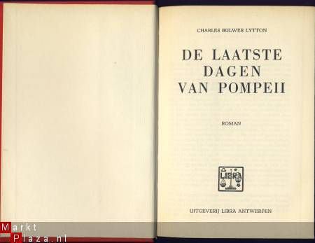 CHARLES BULWER-LYTTON** DE LAATSTE DAGEN VAN POMPEII** - 2