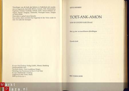 OTTO NEUBERT**TOET-ANK-AMON*GOD IN GOUDEN SARCOFAAG*TOREN B* - 4