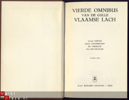 VIERDE GULLE LACH-OMNIBUS**VERTEN+LONGERSTAEY+VERHULST+HEUV - 2