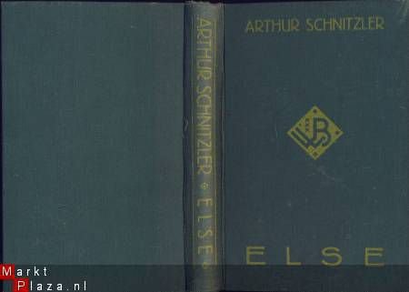 ARTHUR SCHNITZLER**ELSE*FRAULEIN ELSE*ALICE VAN NAHUYS - 1