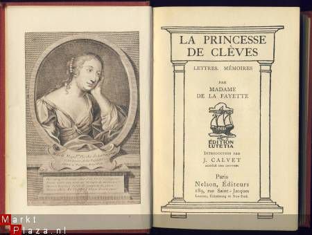 MADAME LA FAYETTE**LA PRINCESSE DE CLEVES**NELSON LUTETIA - 2