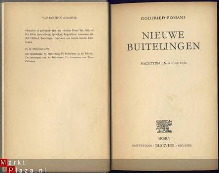 GODFRIED BOMANS**NIEUWE BUITELINGEN**ELSEVIER**1955** - 2