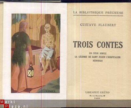 GUSTAVE FLAUBERT**TROIS CONTES**1.UN COEUR SIMPLE.2.SAINT JU - 1