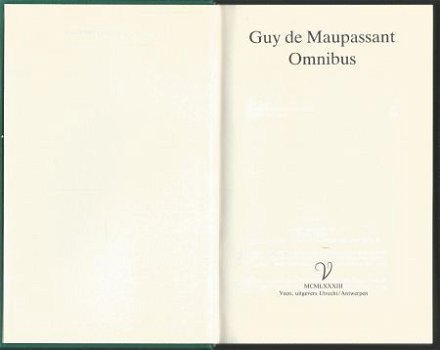 GUY DE MAUPASSANT**BEL-AMI+BADPLTS MONT-ORIOL+PIERRE &JEAN** - 2