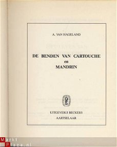A. VAN HAGELAND**DE BENDEN VAN CARTOUCHE EN MANDRIN**GROENE