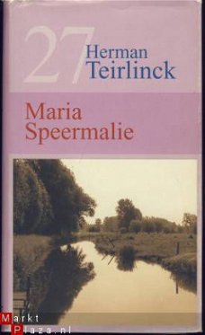 HERMAN TEIRLINCK**MARIA SPEERMALIE**PAPERVIEW LINNEN BOEKBAN