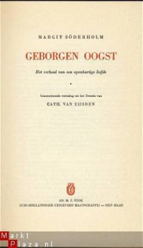 MARGIT SÖDERHOLM**GEBORGEN OOGST**ZHU AD MC STOK - 2