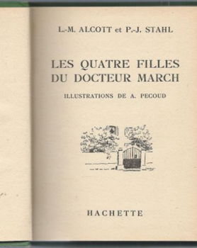 L.M. ALCOTT & P.J. STAHL**LES QUATRE FILLES DU DR. MARCH*HAC - 3