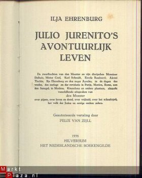 ILYA EHRENBURG **JULIO JURENITO'S AVONTUURLIJK LEVEN**1938**N - 2