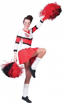 Cheerleader Angie maat 36-38 40-42 44-46 - 1